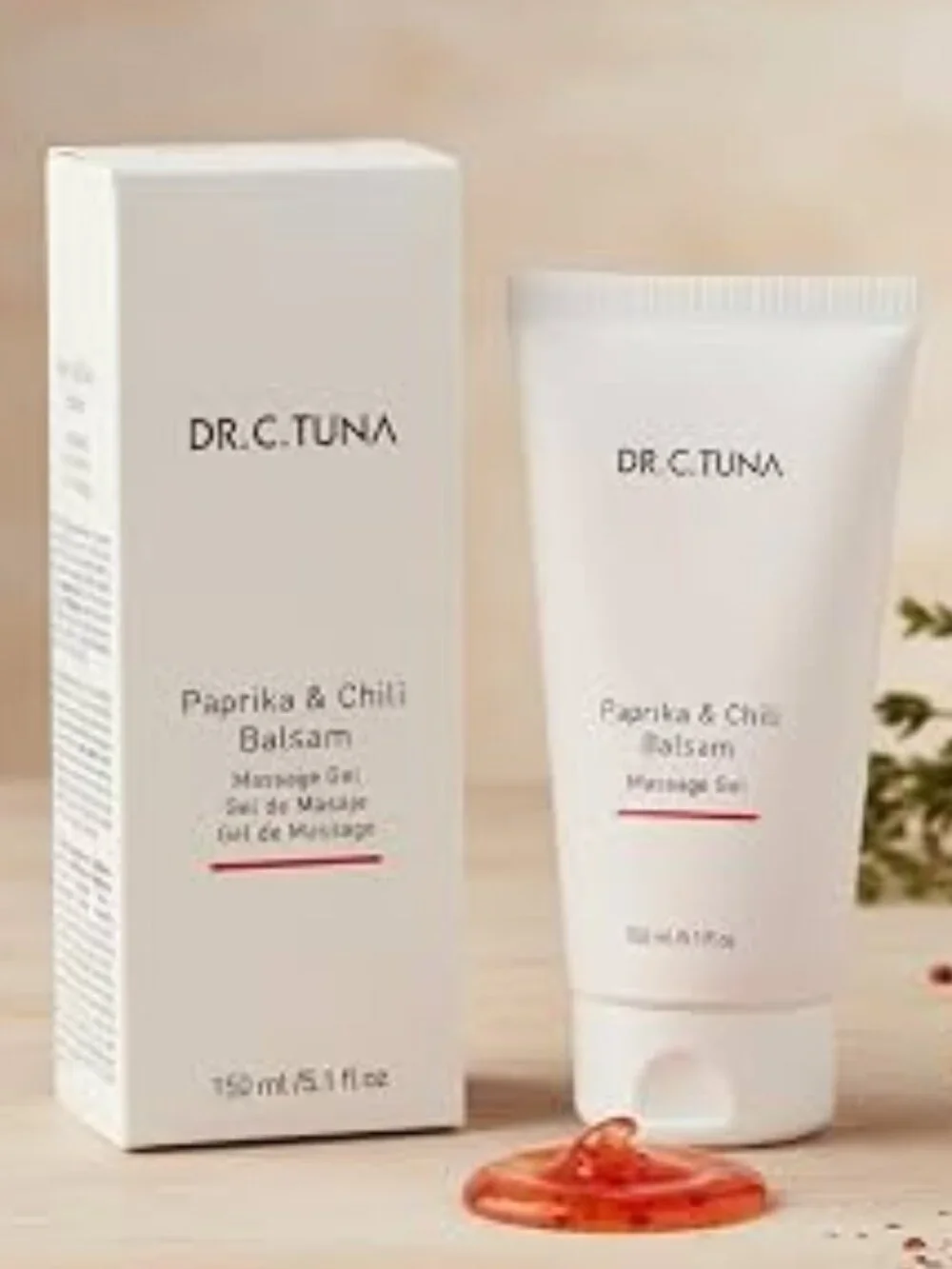Dr. C. Tuna Paprika & Chili Balsam Massage Gel 150ml